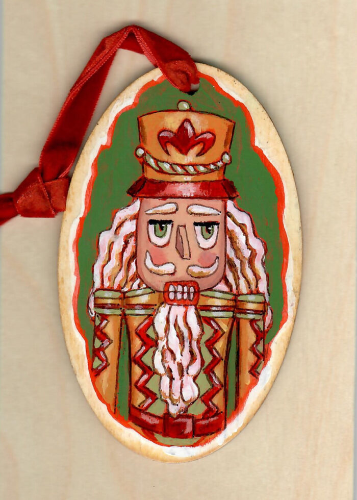 2024 Nutcracker Ornament No 01 - 2.75inx4.50in - Original