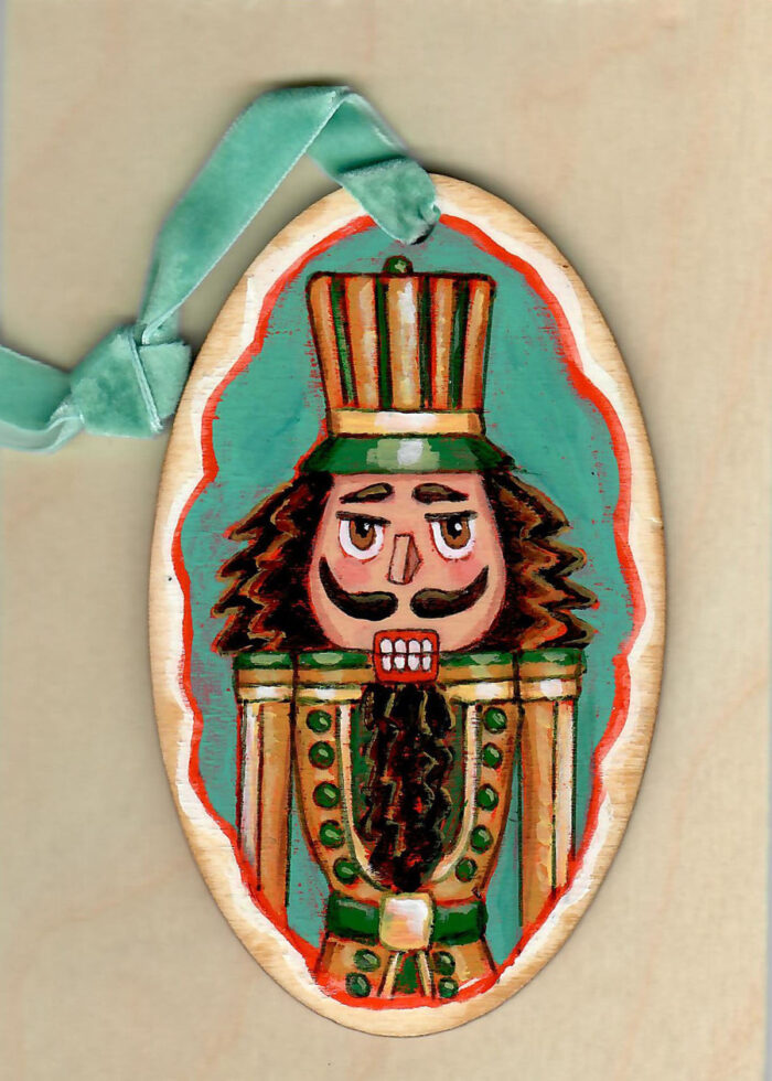 2024 Nutcracker Ornament No 02 - 2.75inx4.50in - Original