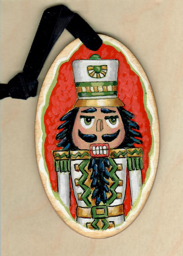 2024 Nutcracker Ornament No 03 - 2.75inx4.50in - Original