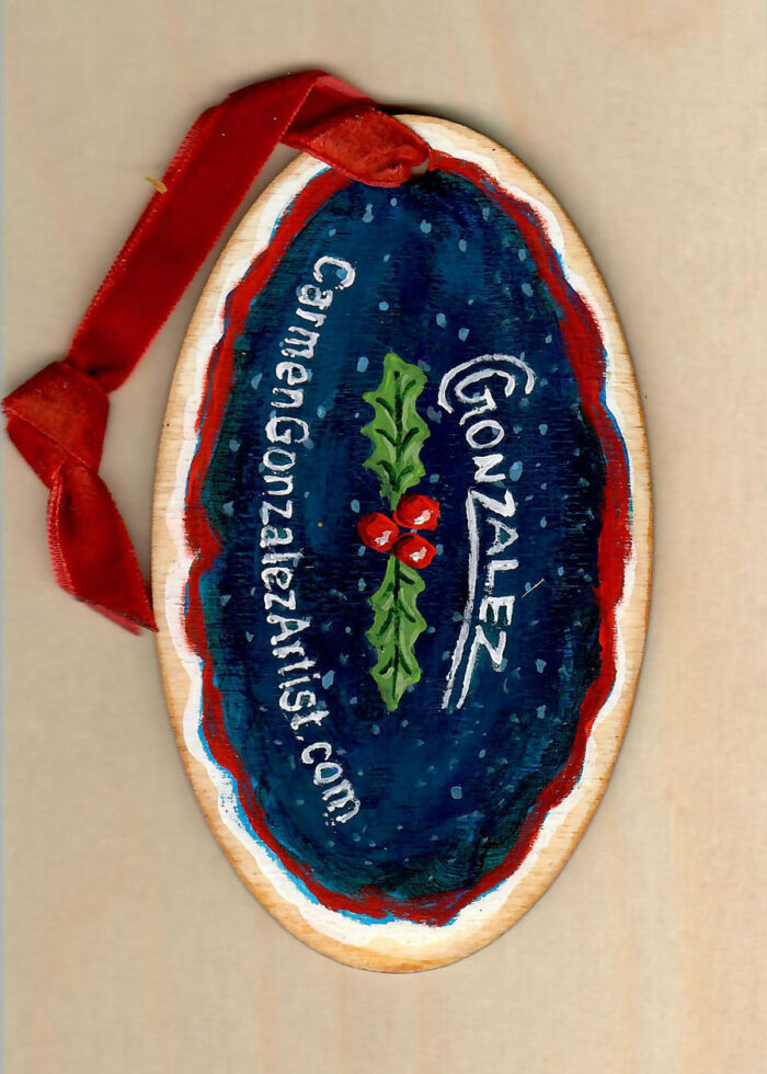 2024 Rudolph Ornament No 01 - 2.75inx4.50in - Original - Image 2